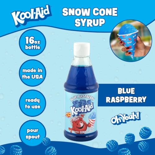 Image of Kool-Aid Blue Raspberry Snow Cone Syrup