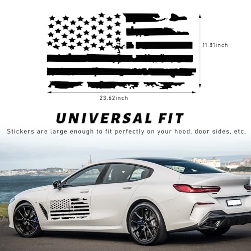 Suvnie SUVNIE-1213DA Distressed American Flag Sticker thumb #1