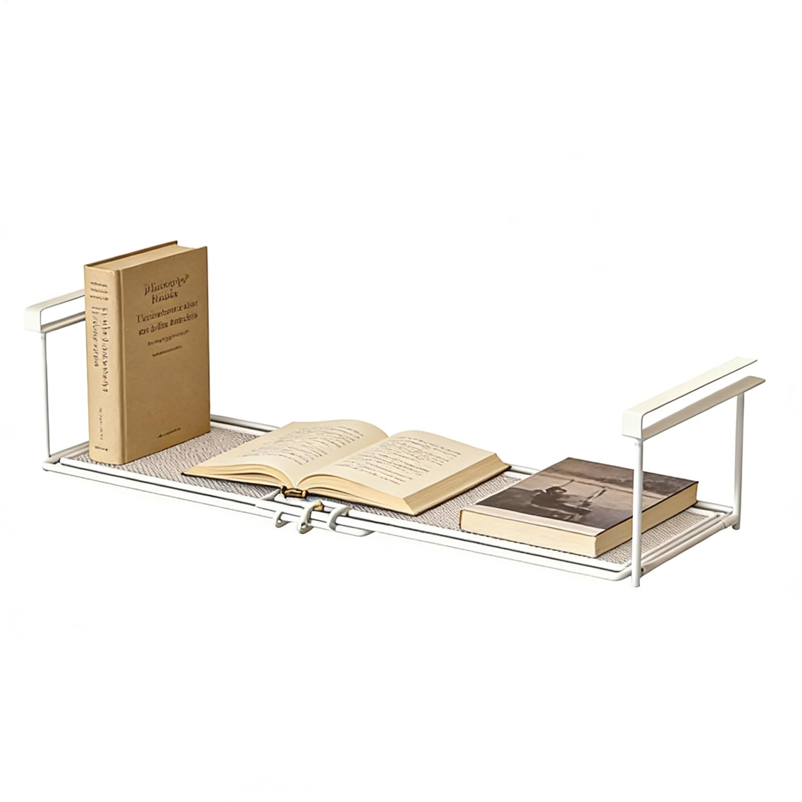 Cesta de estante bajo gabinete extensible de alambre para ahorrar espacio en la cocina
