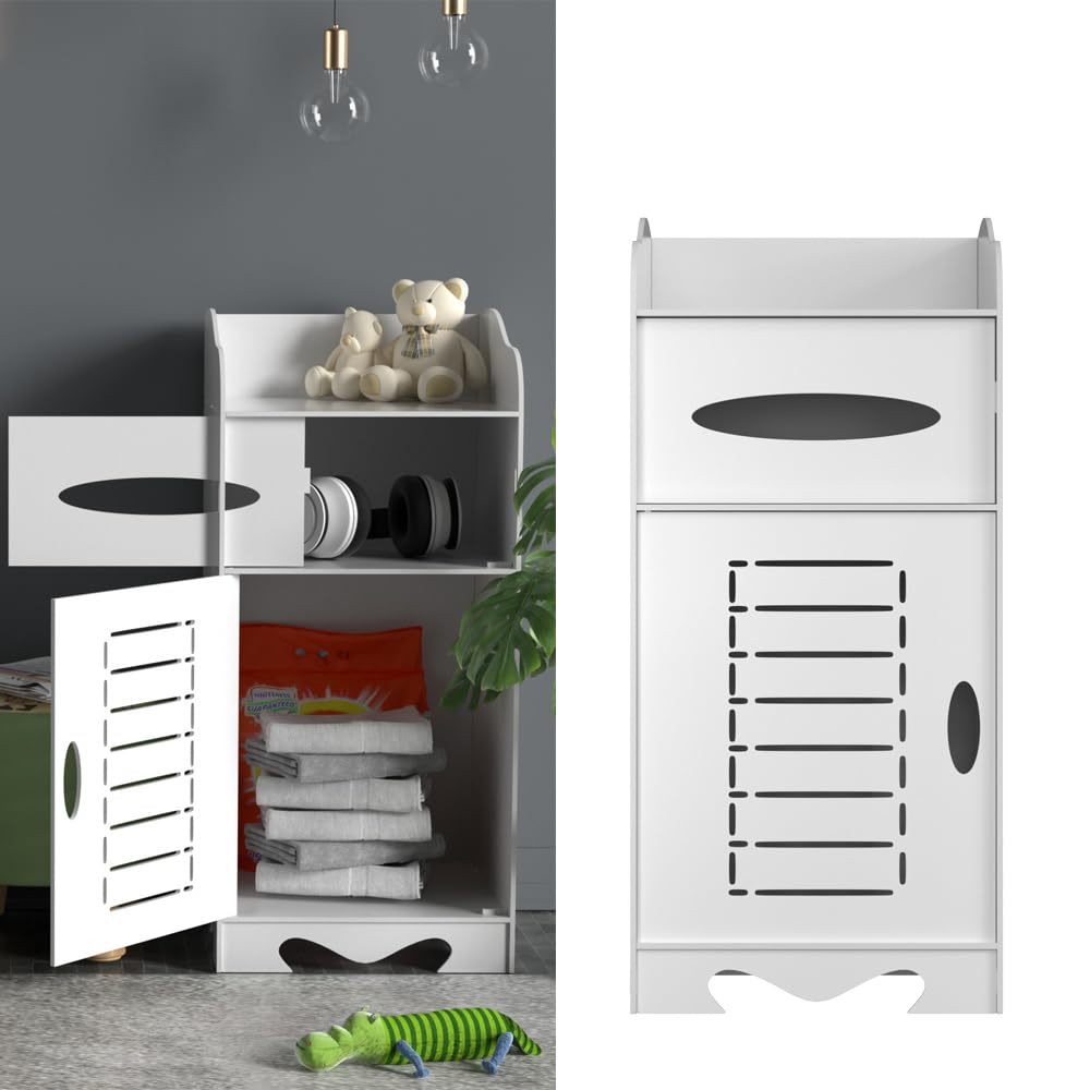 Armario de baño, armario de suelo, unidades de almacenamiento para baño con almacenamiento abierto, aparador independiente, mueble para El hogar, estantería de almacenami