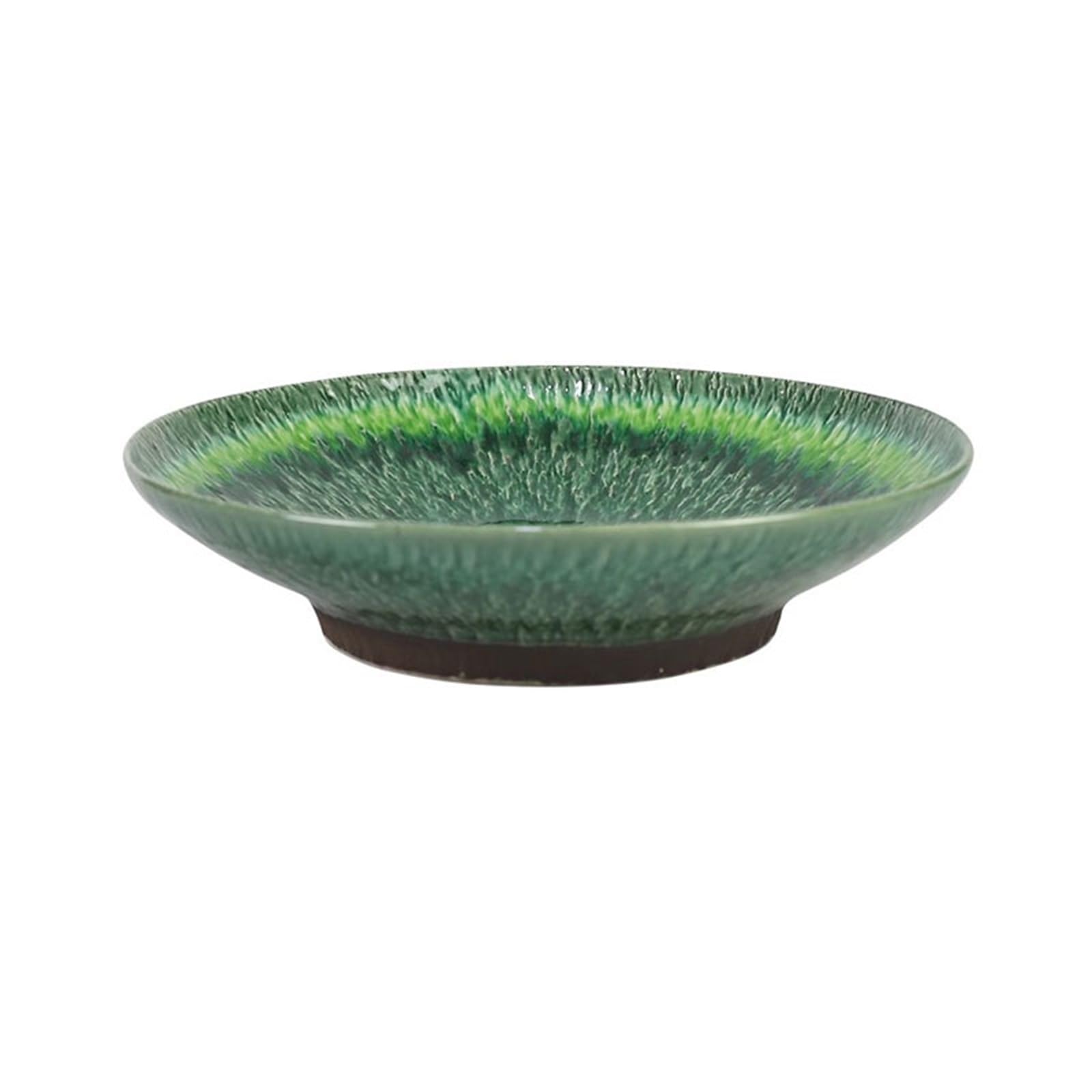 Mw9sBd8rF Shallow Flower Bowl Light Luxury Ceramic Flower Arranging Saucer