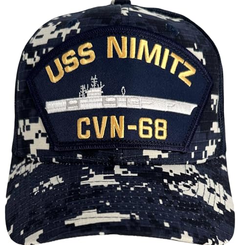 Gorra Hawkins USS Nimitz CVN 68 miniatura 3