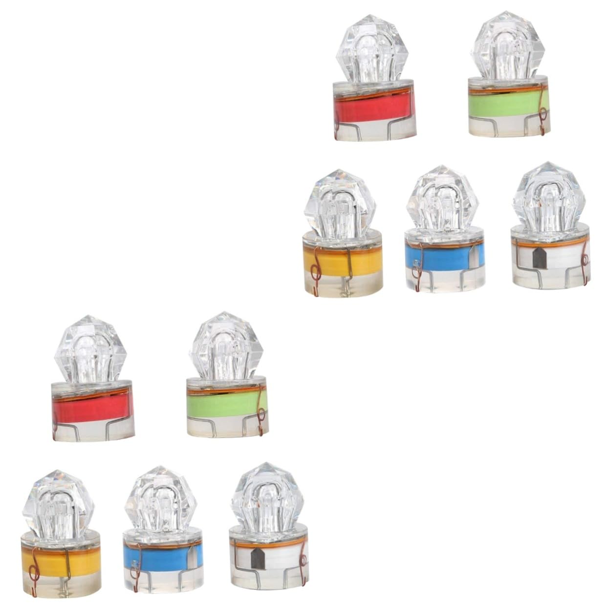 Hemobllo Luce Subacquea per La Pesca Luce Subacquea A LED per La Pesca Punta per Esca da Pesca Luci Esterne Luce Notturna per La Pesca Luci Subacquee A LED Lampada per Esca per Pesci Luce