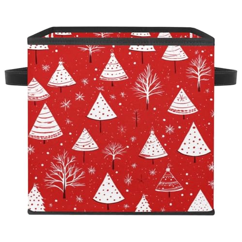 Panier de rangement pliable pour vêtements et décorations de Noël - 2