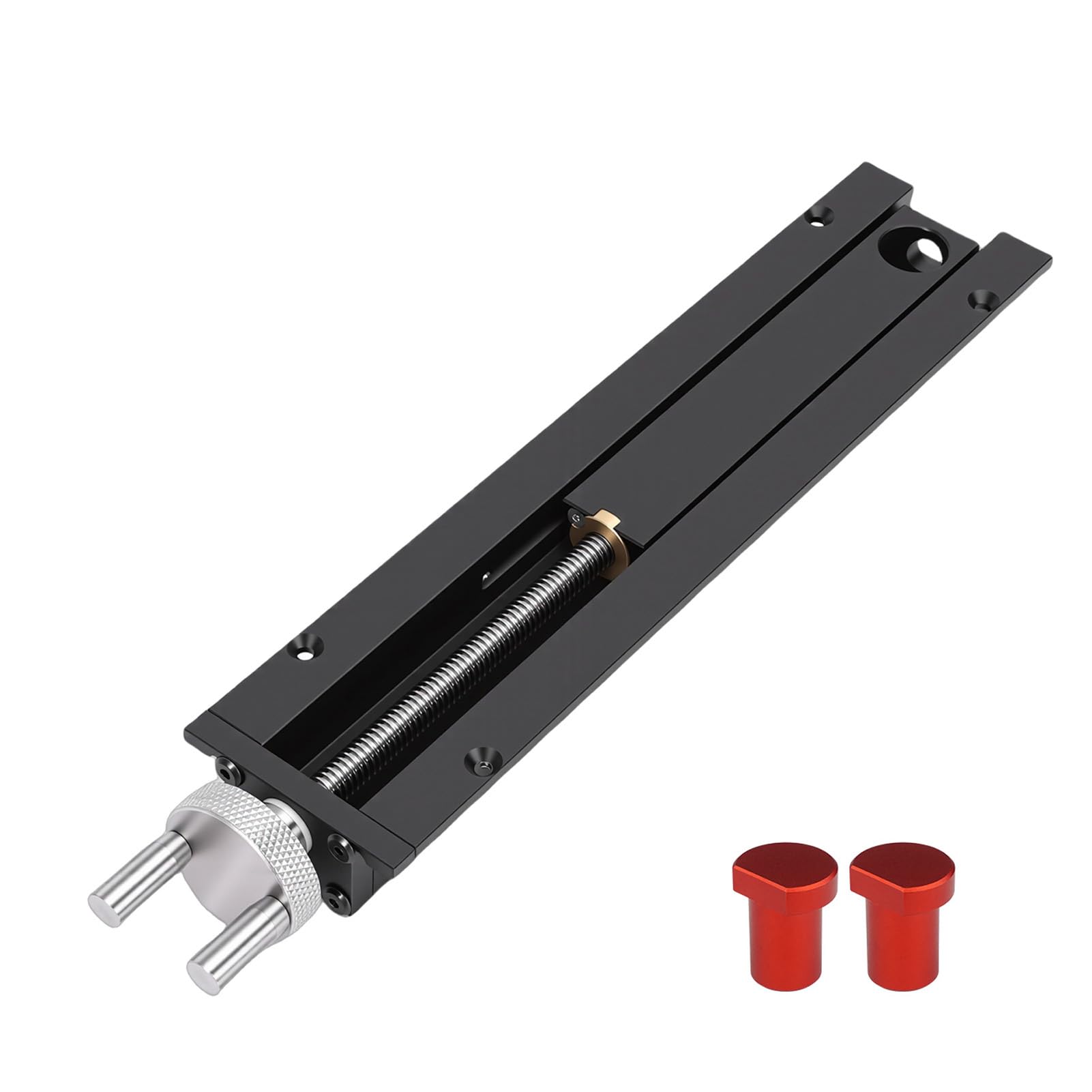 Jeffergarden Stolik Stolarski Aluminiowy 0-110mm Otwór 20mm Śruba ze Stali Nierdzewnej