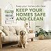 Amaziing Solutions Pet Stain and Odor Remover - Enzyme Cleaner, Pet Urine Odor Eliminator Refill - Floor & Carpet Cleaner, Pet Deodorizers For Home, Fabric Freshener W/Fresh, Clean Scent, 1 Gallon