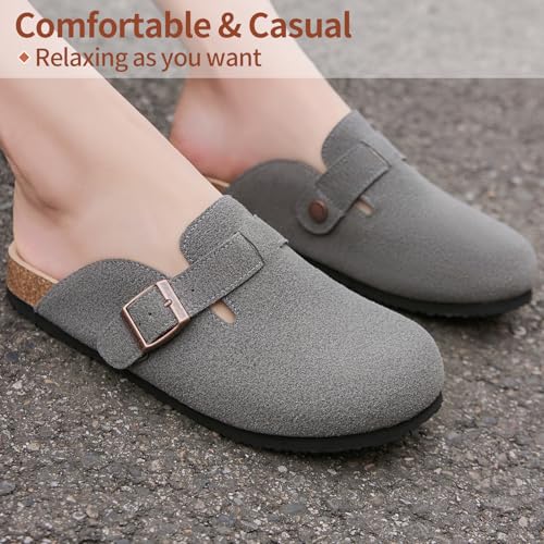 Dumalum Suede Clogs for Women & Men - image 6