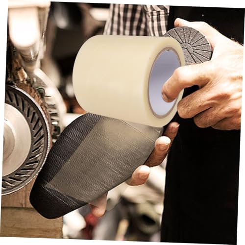 Buguuyo 0549F57N8B5 1 Roll Sole Protective Film Shoe Bottom Grip Pads Sole Shields High Heel Sole Pad Shoe Sole Film Sole Guard For Shoes Shoe Crease Protector Shoe Gummies Clear Tape Transparent Pvc thumb #1
