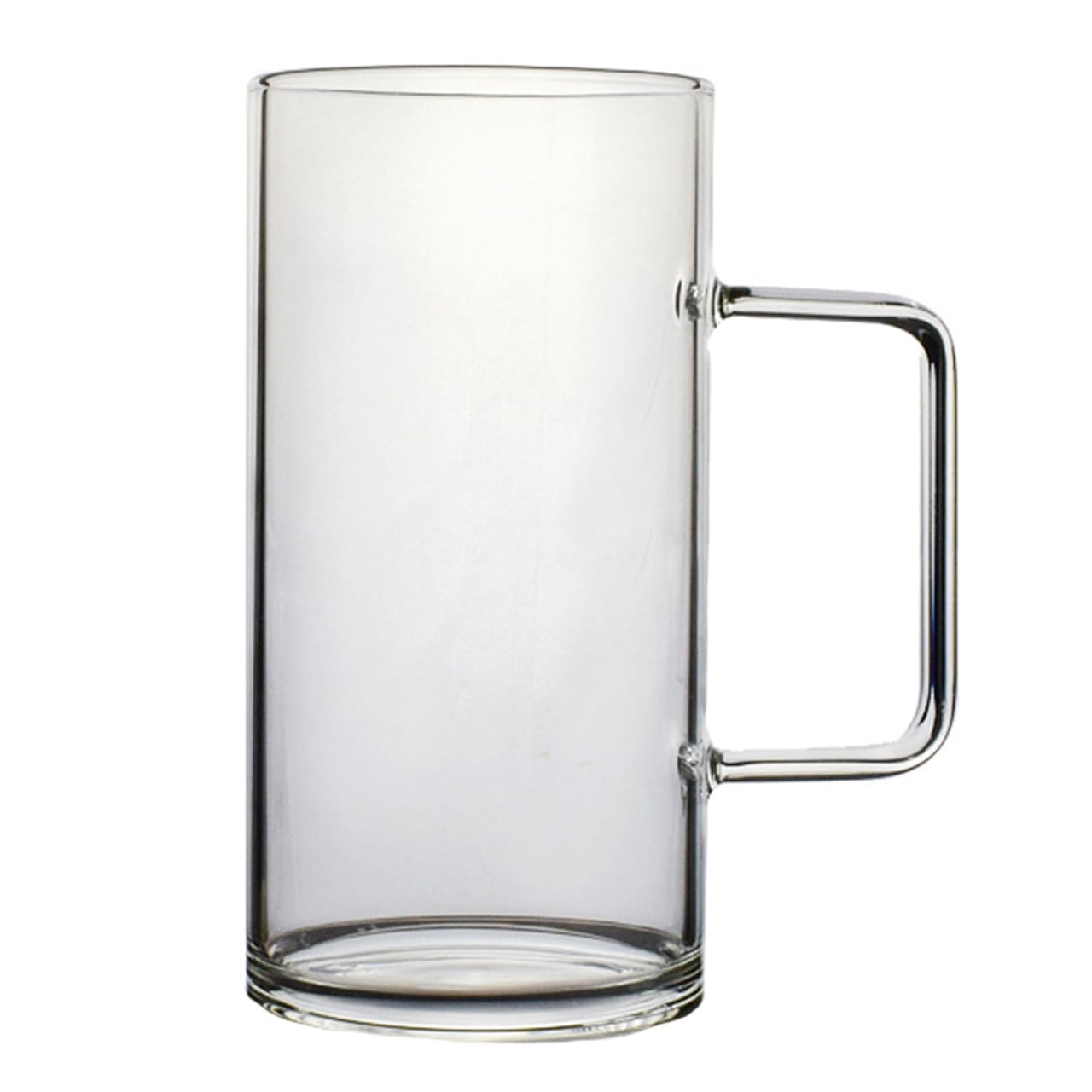 Garneck 700ml Heat Resistant Glass Mug with Handle Drinking Cup for Tea and Coffee Large Office Water Cup
