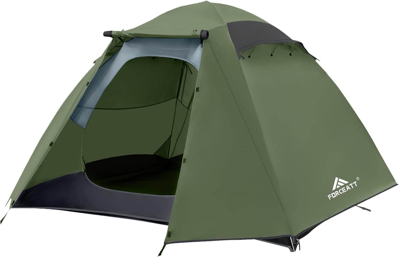 Camping Tent 2/3/4 Person, Professional Waterproof & Windproof Lightweight Backpacking Tent Suitable for Outdoor,Hiking,Camping, Mountaineering and Travel