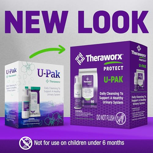Image of Theraworx Protect U-Pak - Daily Cleansing Kit To Help Support A Healthy Urinary System (Pack of 1)