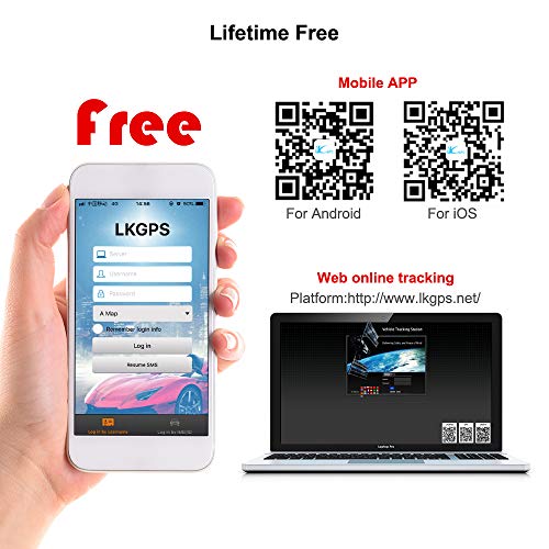 Autopmall GPS Tracker for Vehicles Car Tracker Hidden Magnetic with Free Software 5 Month Battery Real Time Truck, Asset, Elderly, Teenager Tracker