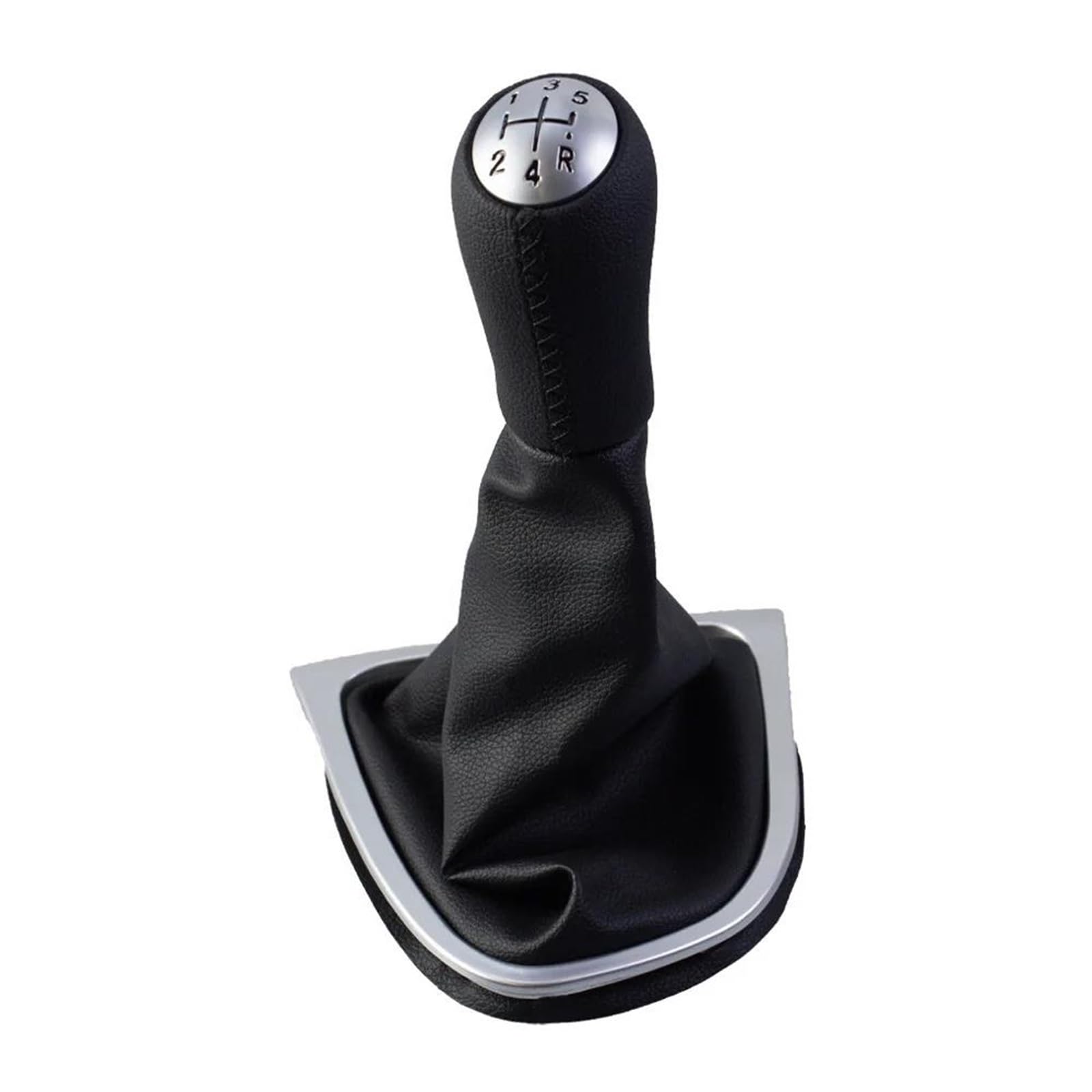 Deskonlove One Color Gear Stick Cover Head For Clio 4 Iv 2012-2020 Manual 5 Speed Gear Shift Knob Stick Gaiter With Boot Cover Gaitor Collar