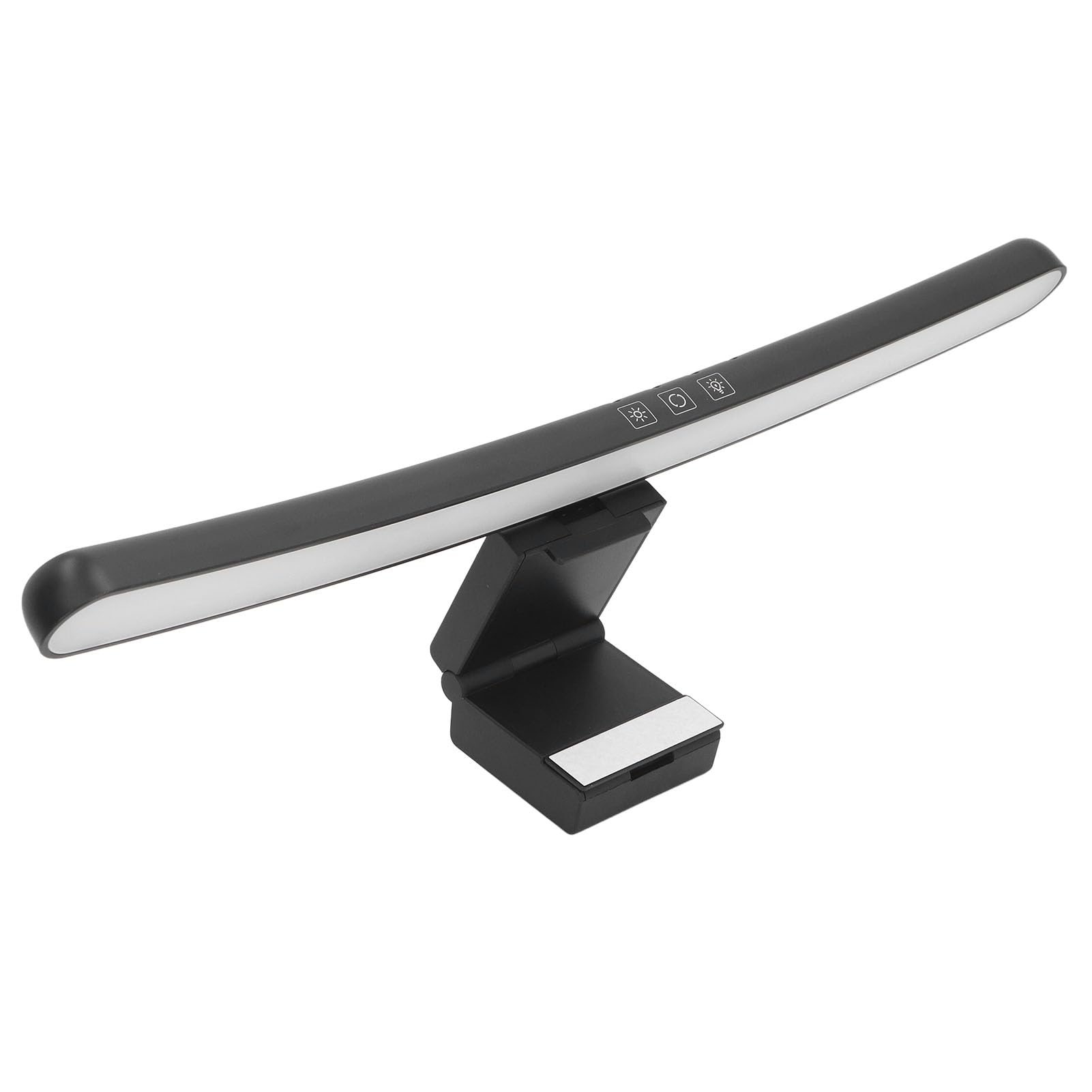 Jectse Barre Lumineuse de Moniteur Incurvée, Lampe D'écran D'ordinateur à Gradation Continue avec Télécommande sans Fil, Barre Lumineuse LED Alimentée par USB pour Soins des Yeux pour