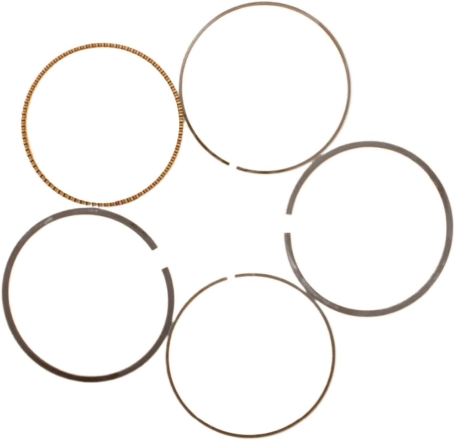 QWETY Piston Rings Set, For 88MM Cylinder Piston, For GX390 GX 390 13HP 5KW 188F 190F Gasoline Engine Motor Generator Piston Rings Set,