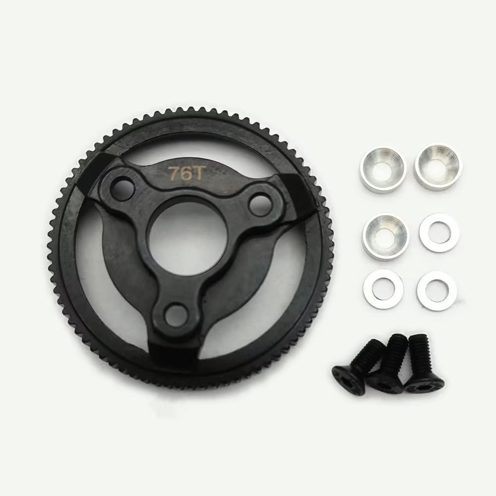 バンダ4.8 Amazon.com: Hard Steel Spur Gear 76T 48P for Models with