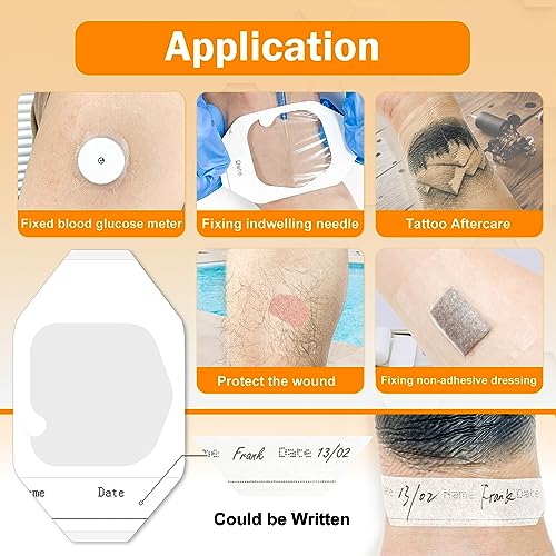 Image of Carbou Transparent Film Dressing, 2.36 inch x 2.75 inch, Pack of 100