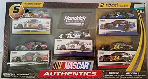 NASCAR Authentics - 5 Car Set
