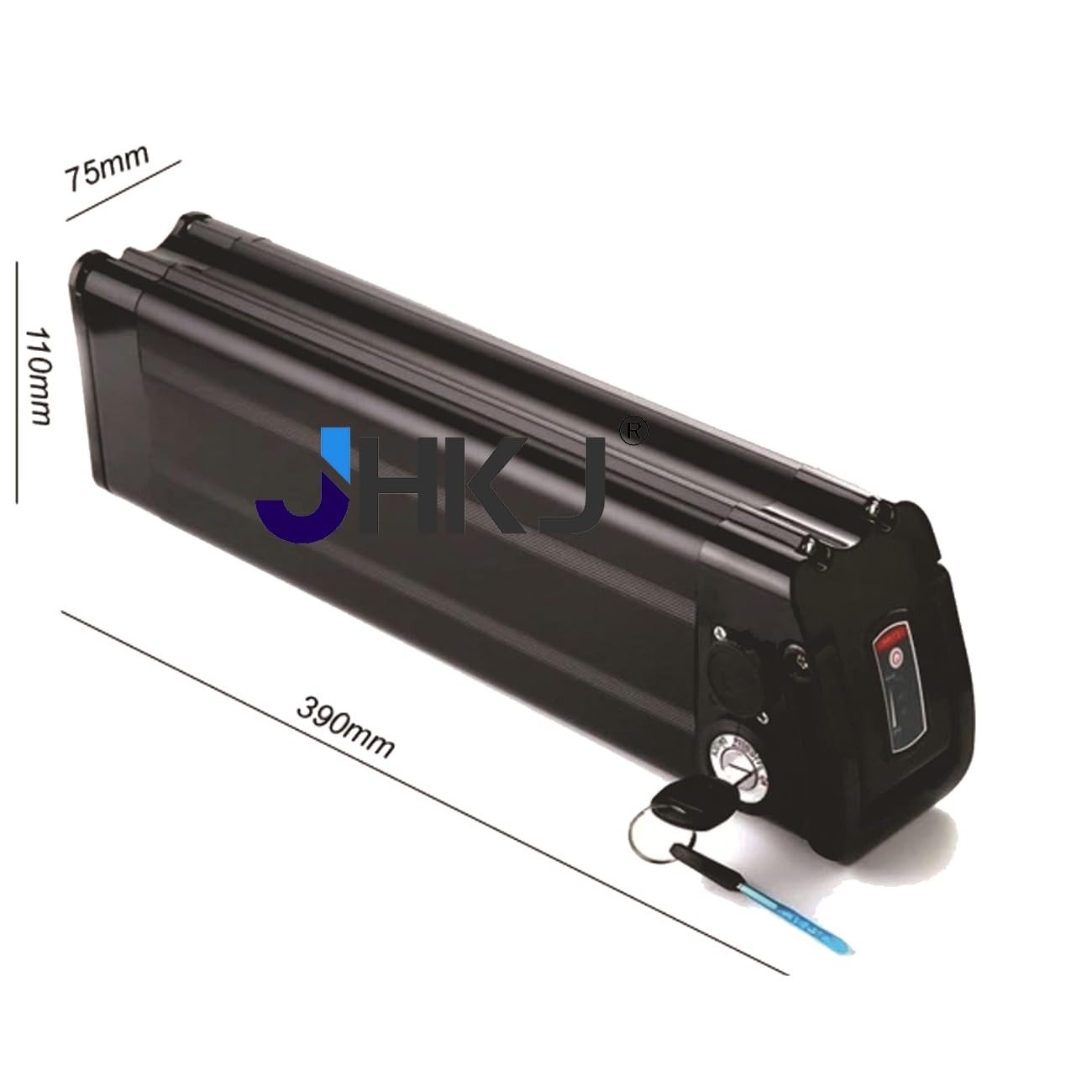Batteria al Litio 36 V Batteria agli ioni di Litio 48 V 10 Ah 18 Ah Batteria Rimovibile 36 V 15 Ah 12 Ah 20 Ah per Motori 200 W a 900 W con Caricabatterie e Porta a 4 Pin,36v20ah