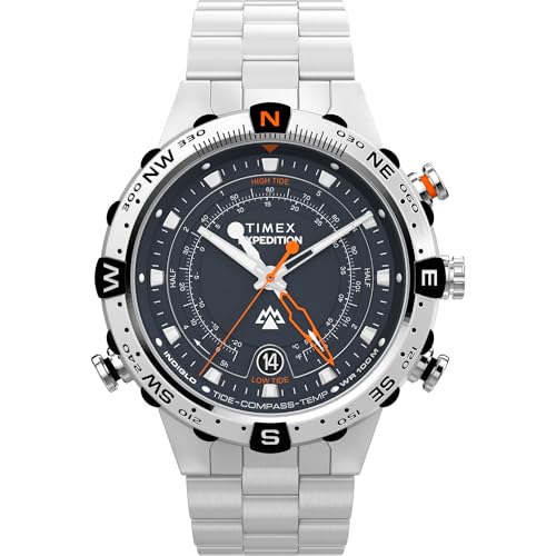 Montre Homme Timex Expedition pour Randonnée et Mer Cadran Bleu