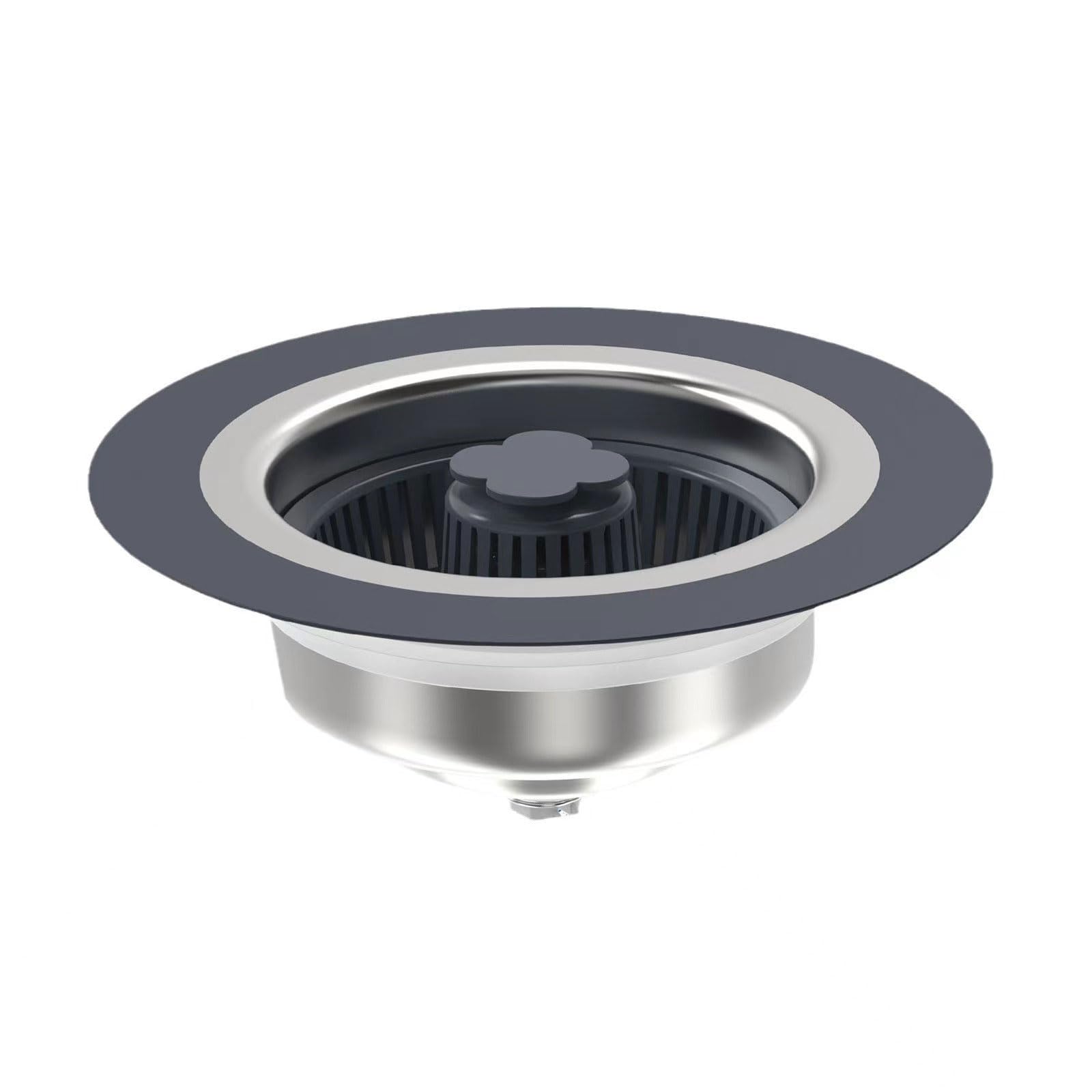 Sink Basket Filter Quick Clean Sinks Drain Popups Not-Clogging Strainers Basket 114mm Strainers for Kitchen Food Catchs
