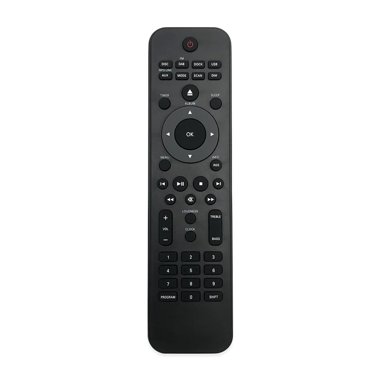 Télécommande DCD8000/12 pour système Hi-Fi Split MCD780 DCD7010 - 6