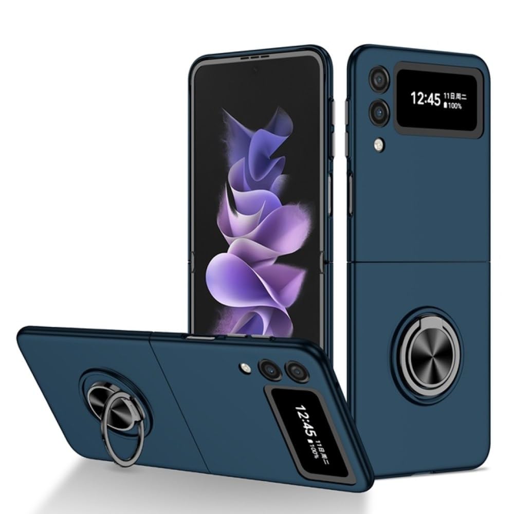 Funda Samsung Z Fold 2 a prueba de golpes con soporte magnético azul PC 7