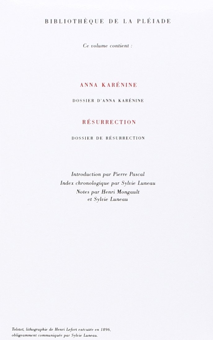 Anna Karénine - Résurrection