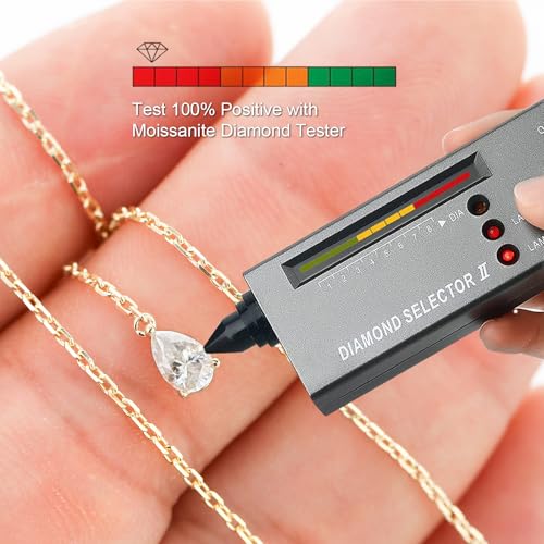 Moissanite Pendant Necklace for Women D Color VVS1 Clarity S925 Sterling Silver Plated 18K White Gold Valentine's Day Jewelry Gift for Her2