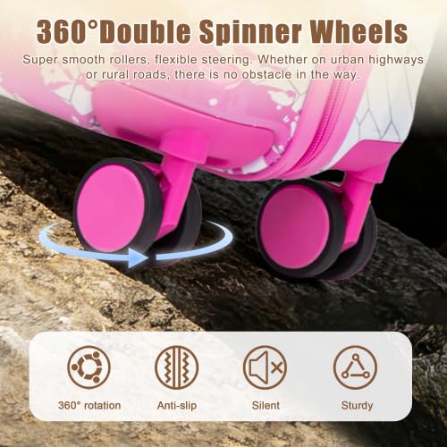 Donext 20 Inch Spinner Carry On Luggage