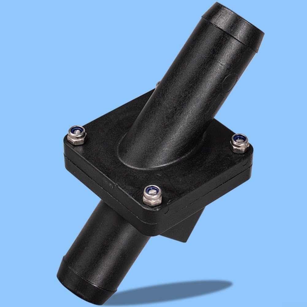 Clapet anti-retour, valve unidirectionnelle pour yachts, bateaux, vanne de vidange droite, tuyau de pompe de cale