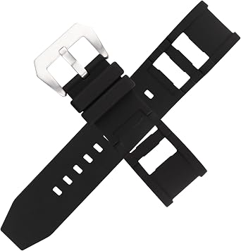 Invicta rus dalgıç için yedek 1201 1242 1805 1845 1959 26mm siyah kauçuk silikon saat kayışı kayış Wirstband aksesuarları erkekler ve kadınlar için