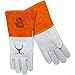 Steiner 02275-L MIG Gloves, Soft-Buck Gray Split Deerskin Foam Lined Back, Large