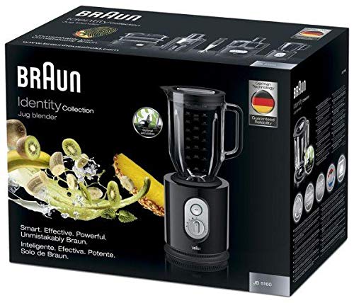 Braun IdentityCollection Jug Blender, 900 Watt, Black - JB5050