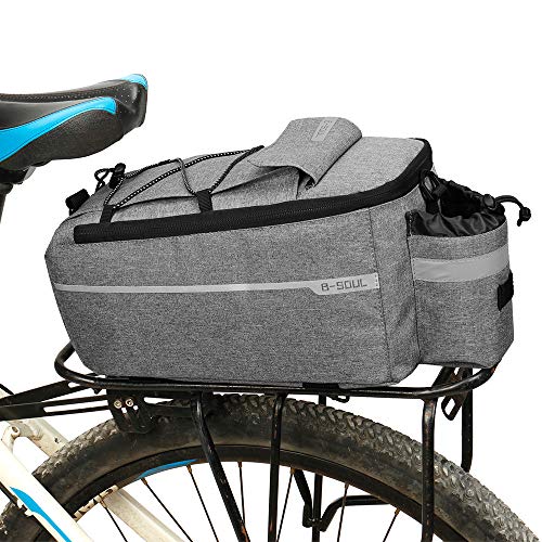 Explopur Sacoche arrière pour vélo Réfléchissant - Sac Isotherme pour Coffre Sac de Rangement pour vélo Sac de Rangement VTT Sacoche de vélo Cover