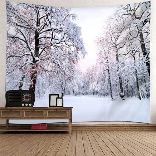 Tapisserie décoration murale chambre pour masquer un mur vide avec art