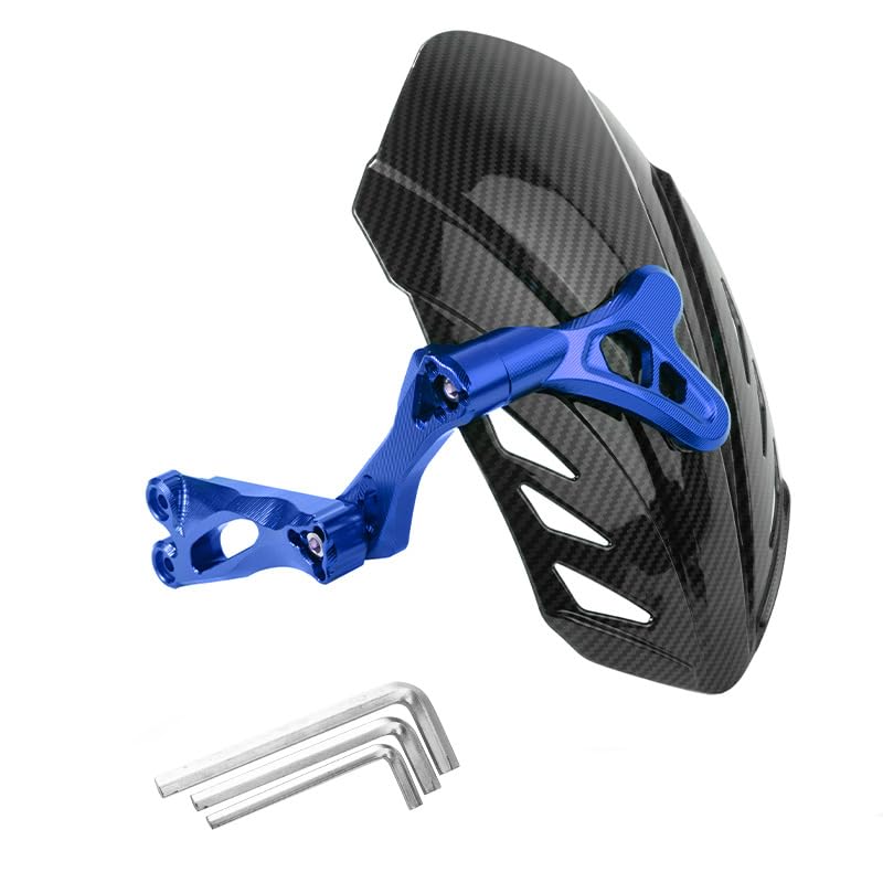 Image of MIPPO Carbon Fiber Rear Fender for N1S, U+b, M2, NGT & Little Monkey Bikes | Modified Scooter Mudguard Accessory