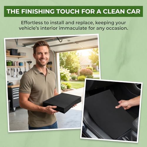 Alfombrillas protectoras para coche de tela no tejida antideslizante pack de 50 3