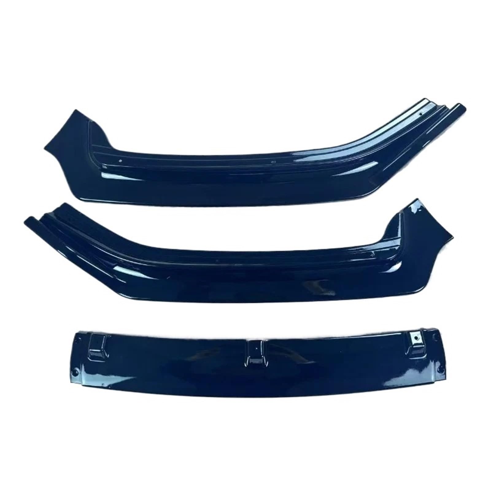 zestaw rozdzielaczy Pasuje Do Audi A1 8X 2010-2016 Przedni Zderzak Samochodowy Spoiler Splitter 3 Sztuk Czarny Błyszczący Dokładka Samochodu Podbródek Spoiler Bodykit