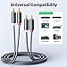 UGREEN RCA Cable, 10FT 2RCA Male to 2RCA Male Stereo Audio Cable Gold Plated Car Subwoofer Adapter Dual Shielded Red and White Cord for Home Theater Amplifier Hi-Fi System Car Audio Speaker