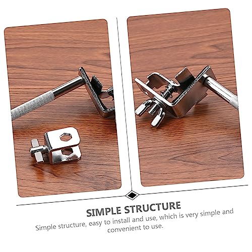 Soporte Clip para Cowbell para Batería Diseño de Extensión Fácil de Instalar para Instrumentos de Percusión y Eventos Musicales miniatura 6