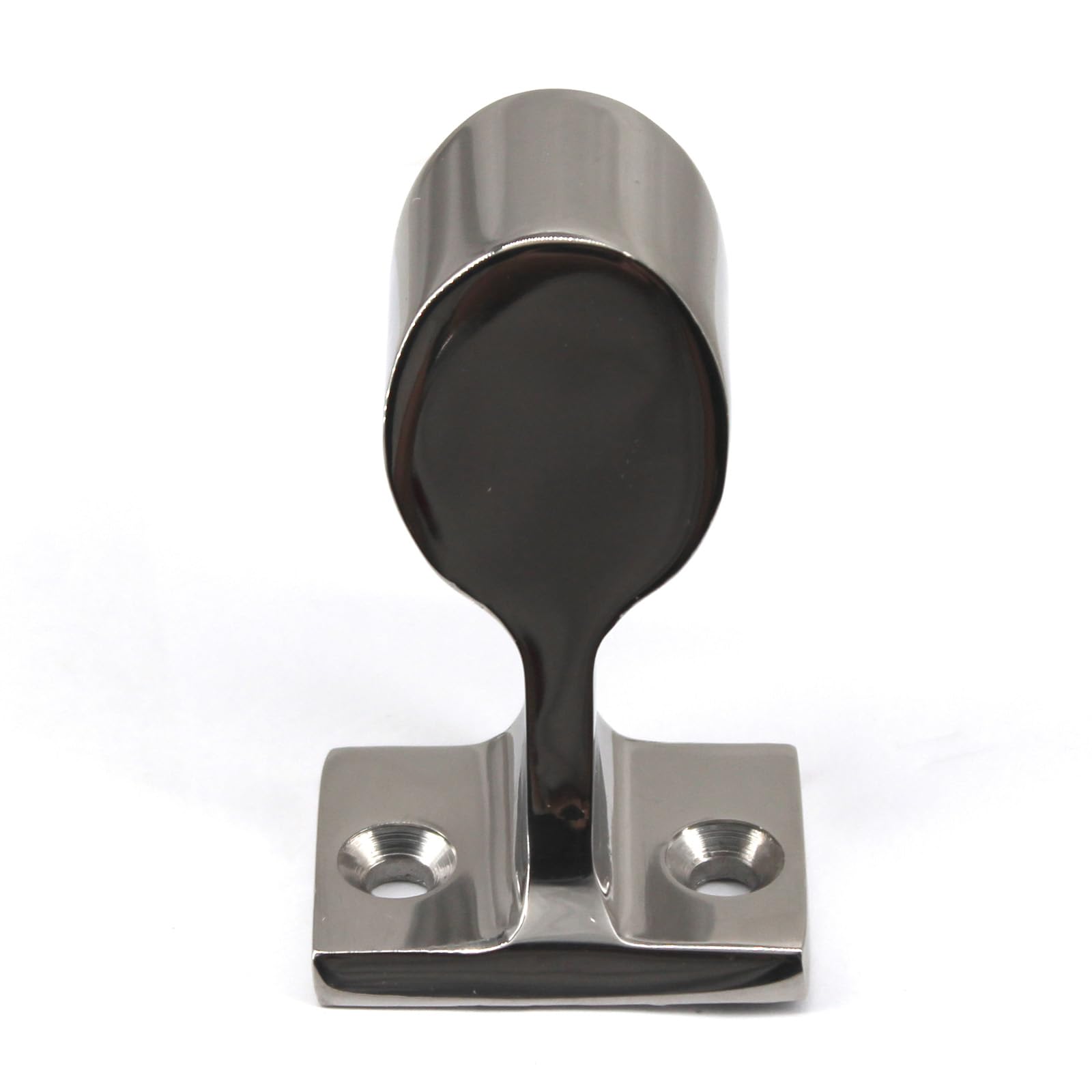 Hoeken 316 Rvs Boot Hand Rail Fitting Marine Railing Support Bracket Tube Stanchion Hardware Yacht Accessoires 1 stks(22mm end bracket