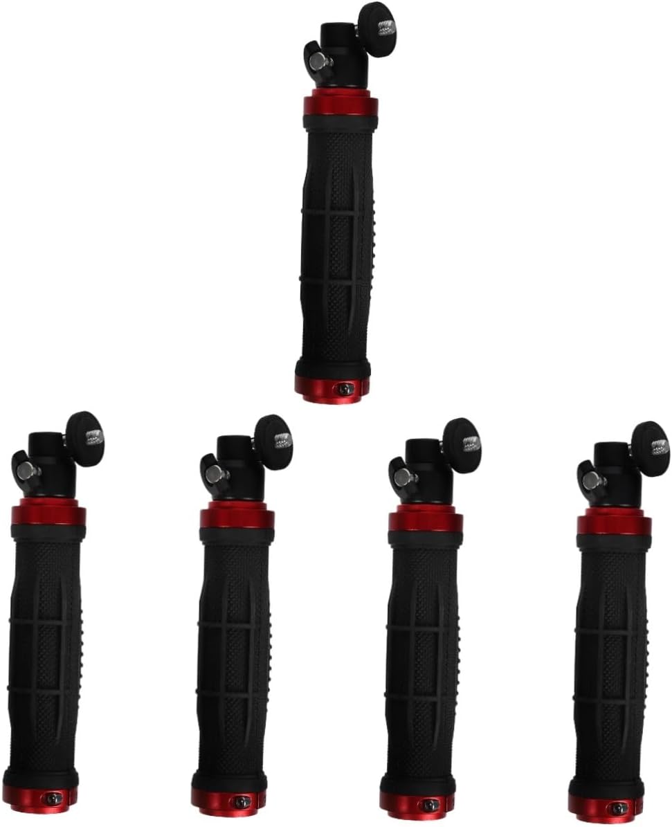 Gadpiparty 5pcs Top Handle Grip for Camera Phone Mount Led Light Comfortable Non-Slip Grip