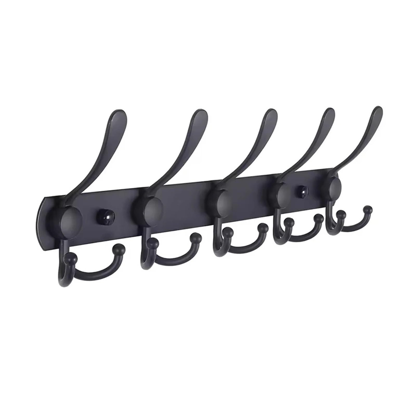 FDBTYJN Over Door Hook Over The Door Hooks Easy Install Coat Rack Wall Mounted Holder Hanger Coat Hat Towel(Color1)