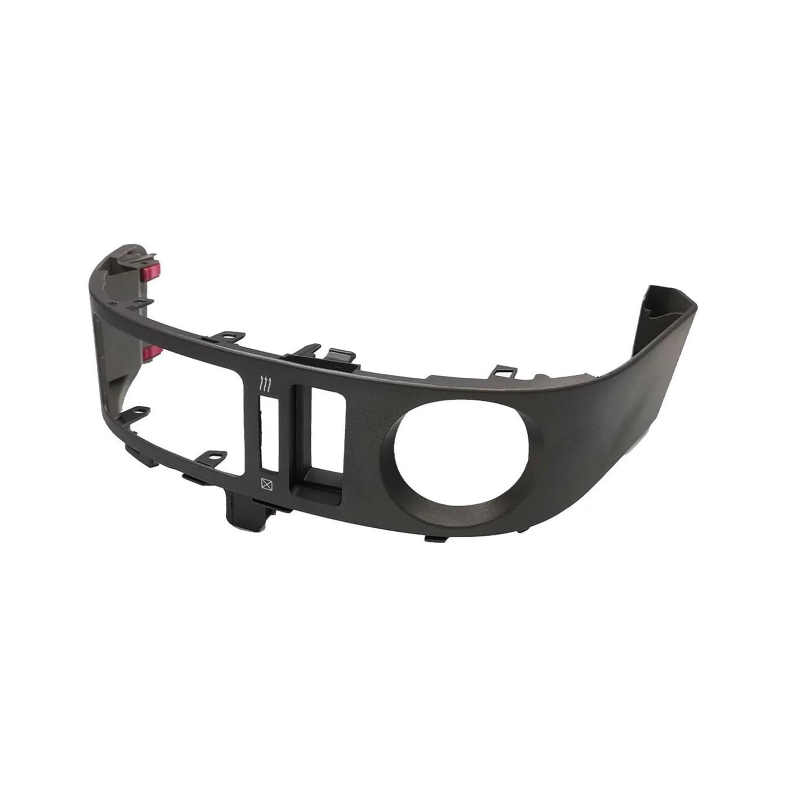 Copertura Bocchetta Aria Cruscotto Interno Centrale Auto Non Si Danneggia Facilmente Accessori Lunghi Pannello Aria Per Toyota Per Prius 2004-2009 Uscita aria condizionata Auto(C)