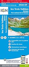 Download Les Trois Vallées, Modane, Parc national de la Vanoise : 1/25 000, plastifiée-résistante PDF