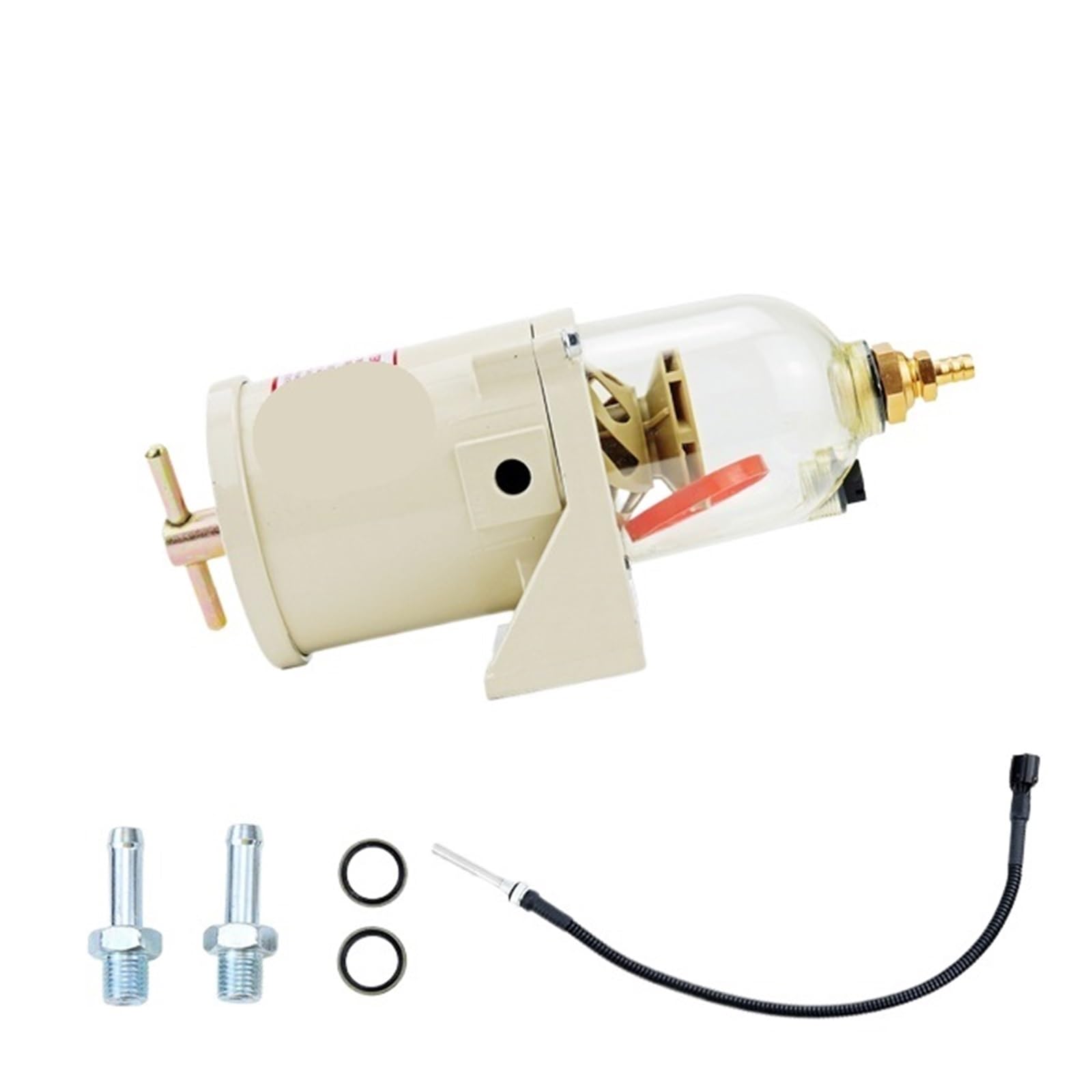 MarinePro 500FG 500FH Filtro carburante diesel Separatore olio-acqua 90GPH Filtrazione ad alta efficienza for auto camion barca(With heating rod 12v)