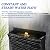 Dephet 50"H Water Fountains Outdoor, Large Garden Water Fountains and Waterfalls Outside, Indoor Floor Standing Resin Fountain Features W/Pump LED Light Cobbles for Patio, Backyard, Deck, Porch, Home