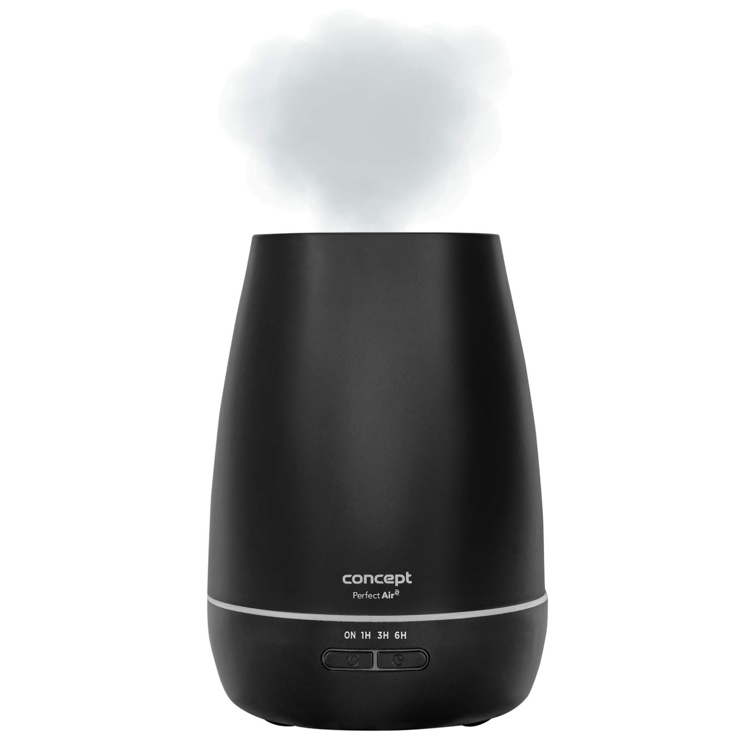 Concept Perfect Air ZV1021 nawilżacz powietrza 2 w 1 z dyfuzorem zapachowym 45 ml/h, do pomieszczeń do 20 m2, 2 tryby pracy, timer 300 ml (czarny)