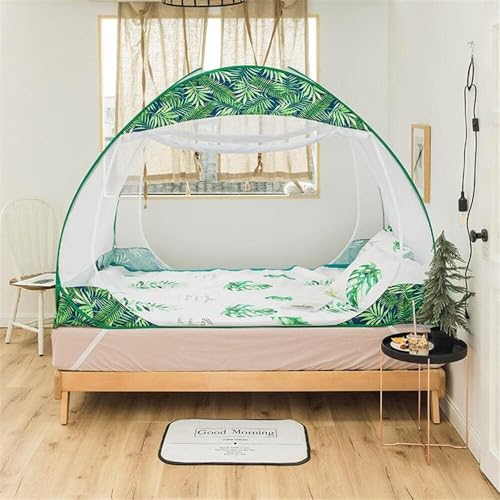 Moustiquaires pliables portables pour lit double et nuits d'été